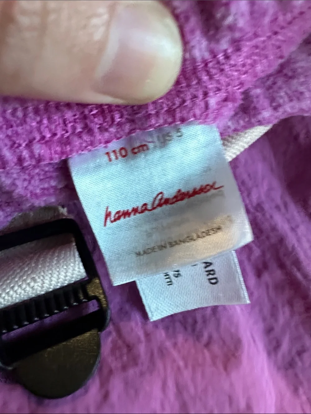 Hanna Andersson Two-Tone Purple Girls Jogger Pants & sweatshirt